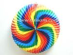 TS22025PL 60CM MULTI COLOUR PATTERN LANTERN