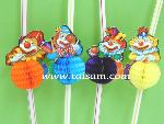 DECORATION, DRINKING STRAW,TAI SAM (PARTY FUN)   