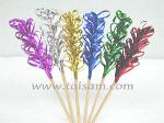 TS09018 80MM FOIL FRILLED PICK