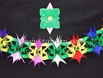 PAPER GARLAND, GARLAND, PARTY FUN, PAPER