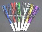 TS68002 12.5CM FOIL FRINGE WITH 2.5" WHISTLE