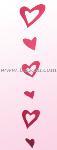 TS79005 150CM EVA HEART VERTICAL STRING 
